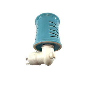 Scentsy Plug-In Wax Warmer Turquoise Teal Ceramic Fragrance Night Light